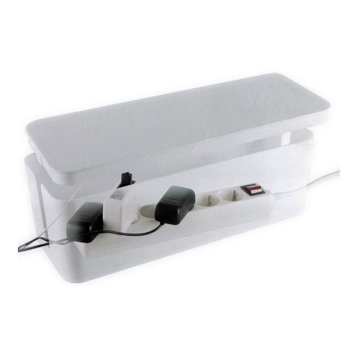 VALUE Caja de Cables 19.99.3237, Plástico Blanco, 407 x 157 x 133.5 mm