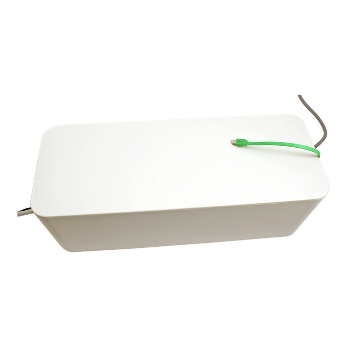 VALUE Caja de Cables 19.99.3237, Plástico Blanco, 407 x 157 x 133.5 mm