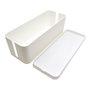 VALUE Caja de Cables 19.99.3237, Plástico Blanco, 407 x 157 x 133.5 mm