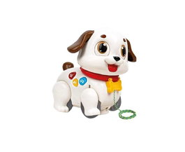 Hola Perro de arrastre infantil con luces y sonidos