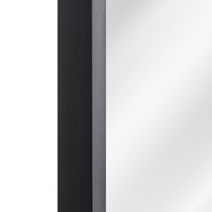 Ixia Espejo de Decoración Negro Aluminio 80 x 2,80 x 180 cm Ixia Espejo de Decoración Negro Aluminio 80 x 2,80 x 180 cm