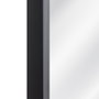 Ixia Espejo de Decoración Negro Aluminio 80 x 2,80 x 180 cm