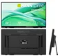 Hannspree HT220CUA Monitor táctil de 21.4" / 54.5 cm Full HD 1920x1080 IPS LED 6 ms 270 cd/m² Negro con altavoces, HDMI, DisplayPort y montaje VESA