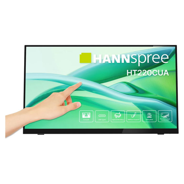 Monitor hannspree ht220cua 21.4"1920 x 1080 pixeles full hd led pantalla táctil negro Monitor hannspree ht220cua 21.4"1920 x 1080 pixeles full hd led pantalla táctil negro