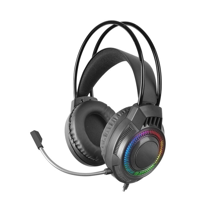 Mars Gaming MH124 Auriculares Gaming con Micrófono Negro