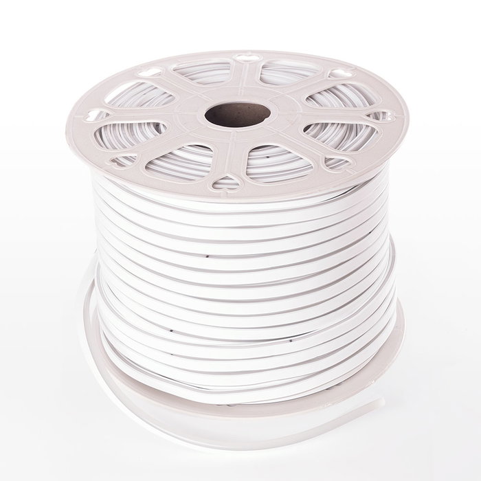 Neon Flex Tira LED Manguera Blanco Frío 6W/M 24V 8x16mm 1m