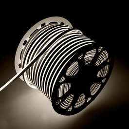 Neon Flex Tira LED Manguera Blanco Frío 6W/M 24V 8x16mm 1m
