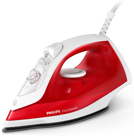 Philips EasySpeed Plancha de Vapor GC1742/40, 2000W, Suela Antiadherente, Vapor Continuo 25 g/min, Golpe Vapor 90 g, Función Calc Clean, 4 Ajustes de Vapor, Depósito 220 ml, 720g