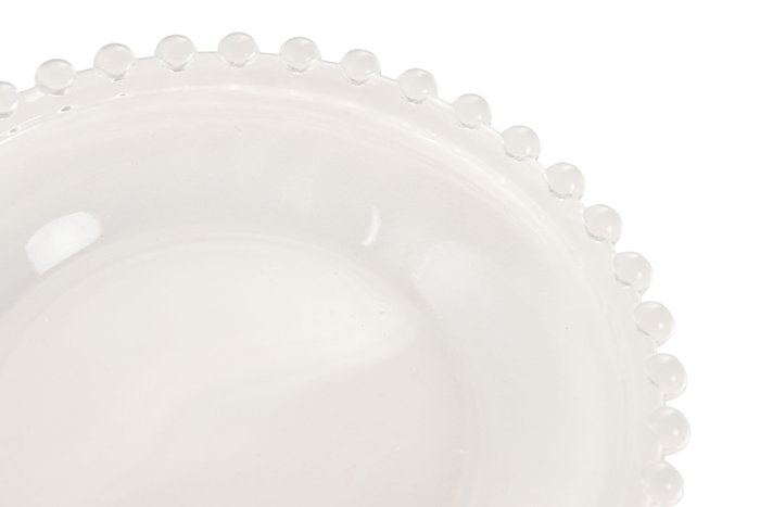 DKD Home Decor Plato de Cristal Transparente 15,6x15,6x1,7 cm DKD Home Decor Plato de Cristal Transparente 15,6x15,6x1,7 cm