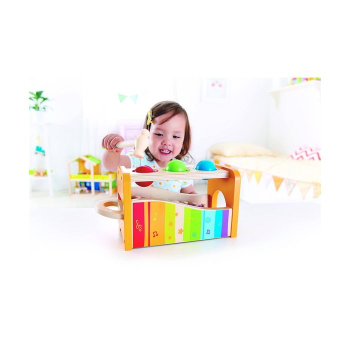 Hape Banco de música con xilófono de madera