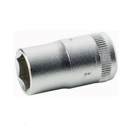 Alyco Llave Vaso Cuadradillo M-23 1/2'' Boca Hexagonal Serie Corta Metrica