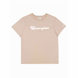 Camiseta Deportiva de Manga Corta Champion Blanco Cálido