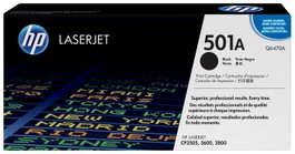 HP 501A Black Original LaserJet Toner Cartridge
