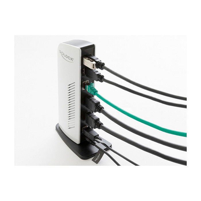 DeLOCK Docking Station USB 3.2, Dual HDMI Full-HD, Ethernet LAN, Audio