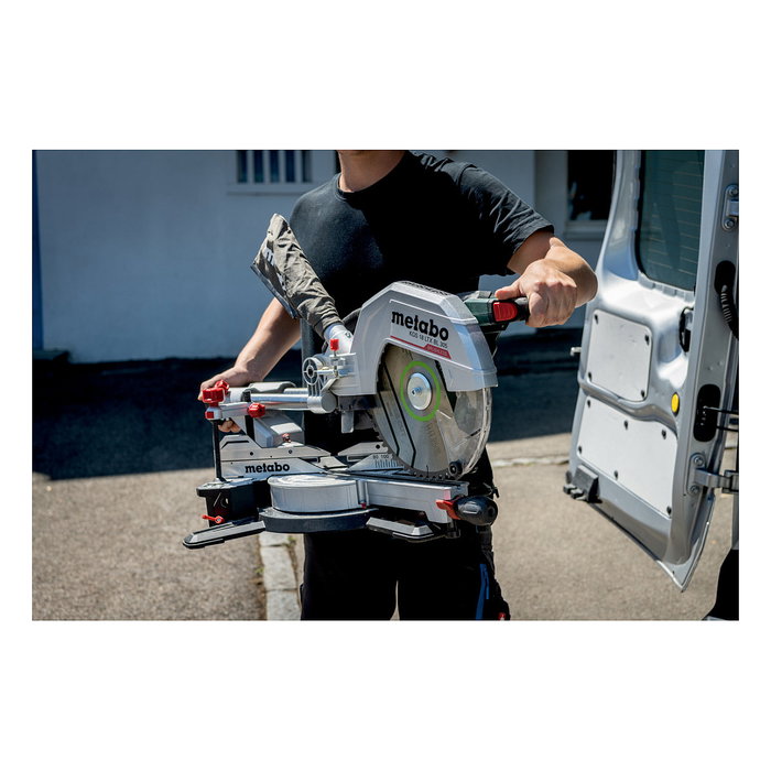 Metabo KGS 18 LTX BL 305 Sierras ingletadoras de bateria 18V, corte 215 x 67 mm, motor brushless, 3700 RPM, 30.5 cm