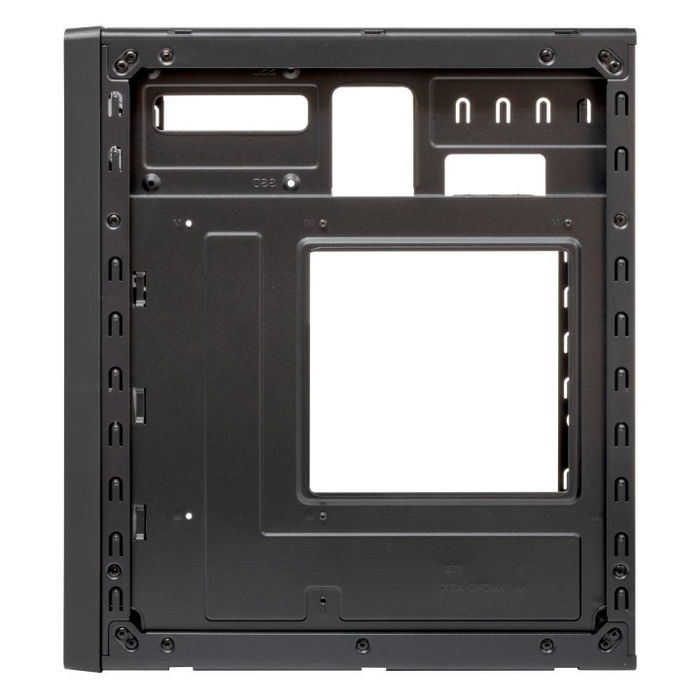 Unykach Caja Ordenador Numen 300 Pro Micro ATX - Torre Negra con Rojo, Compatible ITX/Micro ATX, 4 Ranuras, Ventilación 120 mm, para Gráficas hasta 250 mm