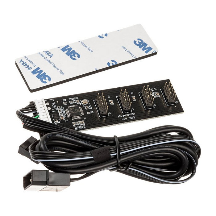 Kolink USB 2.0 Hub-Karte con cable USB y Molex de 60 cm Kolink USB 2.0 Hub-Karte con cable USB y Molex de 60 cm
