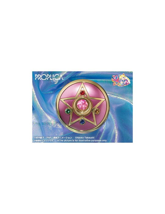 Tamashii Nations Crystal Star Brillant Color Edition Replica - Colección Sailor Moon, con música y efectos de sonido