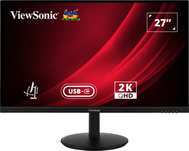 Viewsonic VG2709-2K-MHDU-2 Monitor PC 27 Pulgadas, Quad HD 2560x1440, Panel IPS, Negro