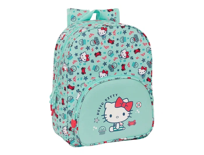 SAFTA Mochila Hello Kitty Sea Lovers adaptable a carrito SAFTA Mochila Hello Kitty Sea Lovers adaptable a carrito