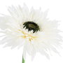 Flor Gerbera Blanco Artificial 25 X 25 X 100 cm (Set de 2)
