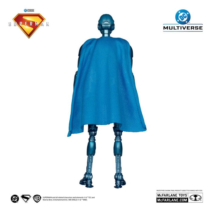 Superman (2025) DC Multiverse Figura Deluxe Superman Robot (Red Platinum Edition) 18 cm