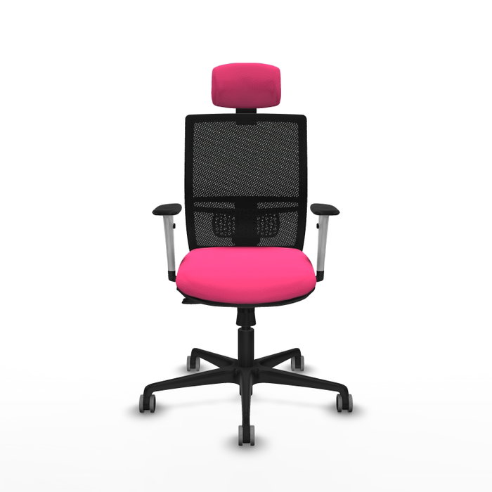 PIQUERAS Y CRESPO Silla de oficina Yunquera Rosa y Negro PIQUERAS Y CRESPO Silla de oficina Yunquera Rosa y Negro