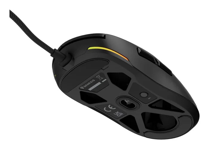 Genesis Krypton 660 Ratón Gaming RGB 12000 DPI Negro