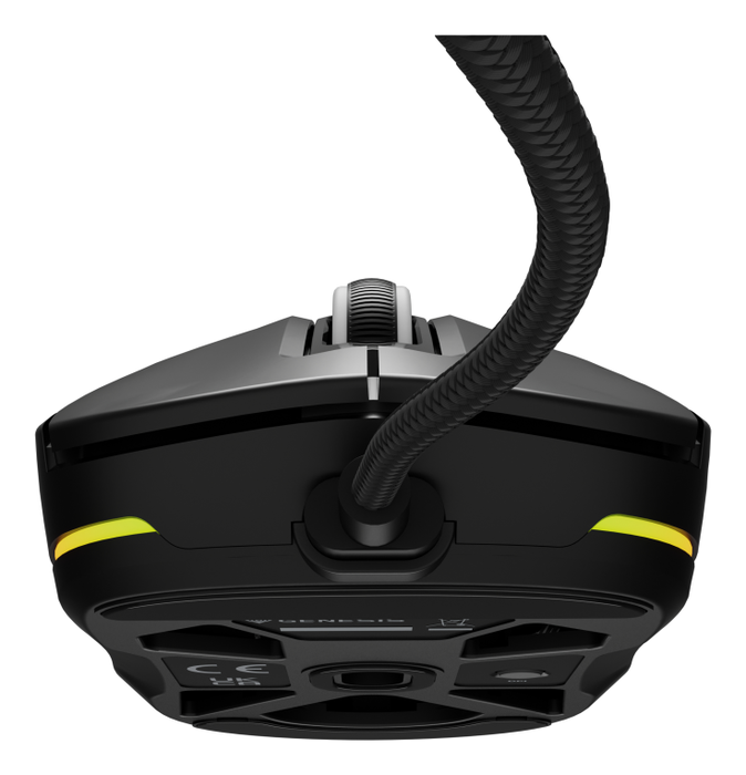 GENESIS Krypton 660 Ratón Gaming, USB Tipo A, Sensor Óptico 12000 DPI, 6 Botones, Diseño Ligero 49g, Mano Derecha, Negro