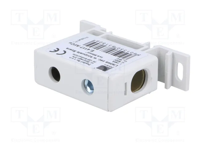 PAWBOL Conector de carril 125A 600V 50mm2 gris