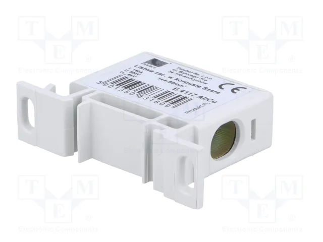 PAWBOL Conector de carril 125A 600V 50mm2 gris