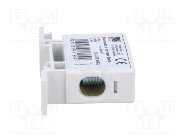 PAWBOL Conector de carril 125A 600V 50mm2 gris