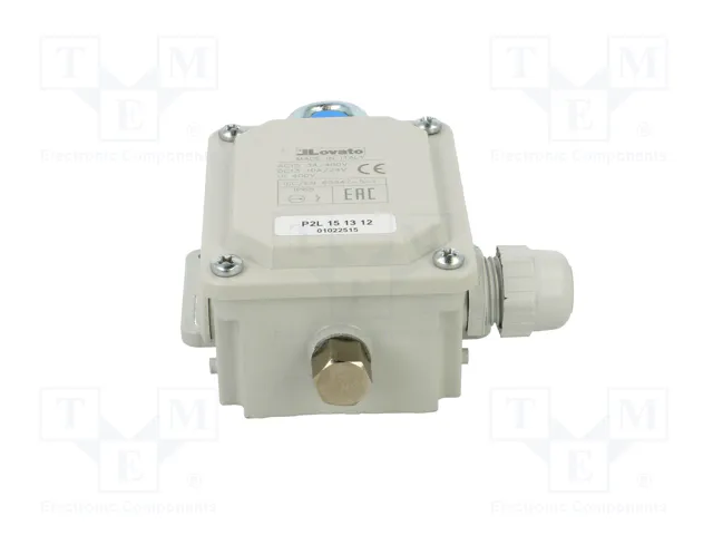 LOVATO ELECTRIC Interruptor de seguridad de cuerda unilateral NC x2 + NA x2
