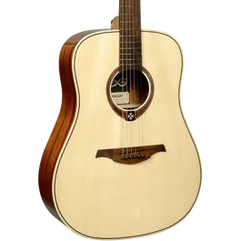 LAG Guitarra Acústica Dreadnought Tramontane 88 Lag Tapa Abeto Engelmann Macizo Acabado Brillante Natural Folk