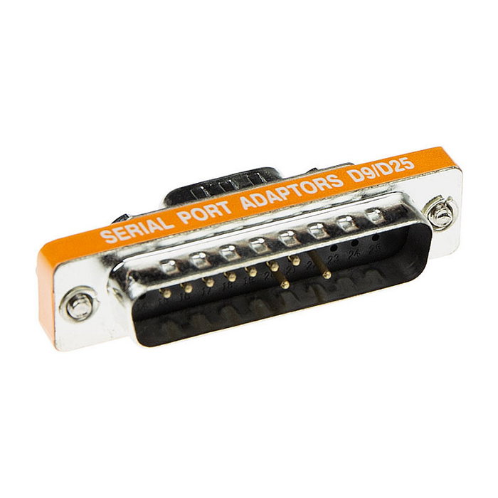 ACT Adaptador D-sub 9 polos macho a 25 polos macho AB9134 ACT Adaptador D-sub 9 polos macho a 25 polos macho AB9134