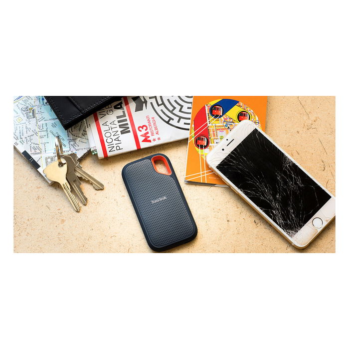 Sandisk 4TB Extreme V2 USB 3.2 Gen 2x1 SSD Portable Negro