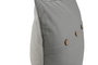 DKD Home Decor Cojín Algodón Poliéster Gris Claro con Botones Coco