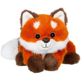 GIPSY TOYS Peluche de Zorro Rojo Floppy Choopy - 22 cm - Naranja, Marrón y Blanco - AABOK76106
