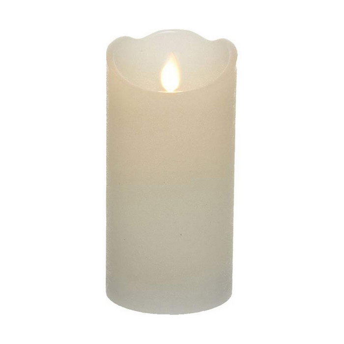 Lumineo Vela de Cera LED Blanca Luz Cálida con Temporizador