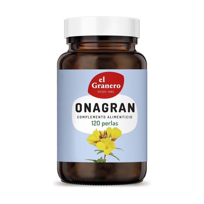 El Granero Integral Aceite de Onagra 700 mg 120 perlas - Complemento para menopausia y piel El Granero Integral Aceite de Onagra 700 mg 120 perlas - Complemento para menopausia y piel