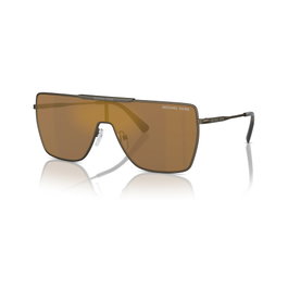 Michael Kors MK1152-1001F9 Gafas de Sol Gris y Dorado