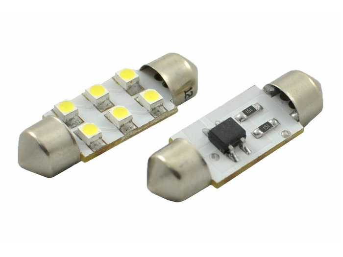 M-Tech Blíster 2x LED C5W 36mm 6xSMD2835 Blanco M-Tech Blíster 2x LED C5W 36mm 6xSMD2835 Blanco
