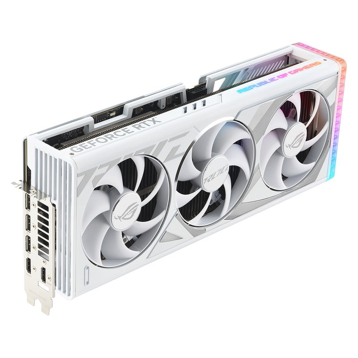ASUS ROG -STRIX-RTX4090-O24G-WHITE NVIDIA GeForce RTX 4090 24 GB GDDR6X
