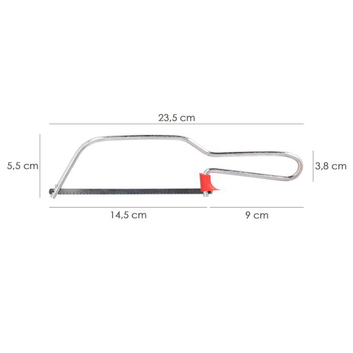 WOLFPACK LINEA PROFESIONAL Arco Sierra Junior con Hoja de 145 mm WOLFPACK LINEA PROFESIONAL Arco Sierra Junior con Hoja de 145 mm