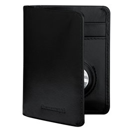 dbramante1928 Cartera Negra de Cuero con Cierre Magnético para 8 Tarjetas - BILLUND SLIM WALLET BIATGTBL1678