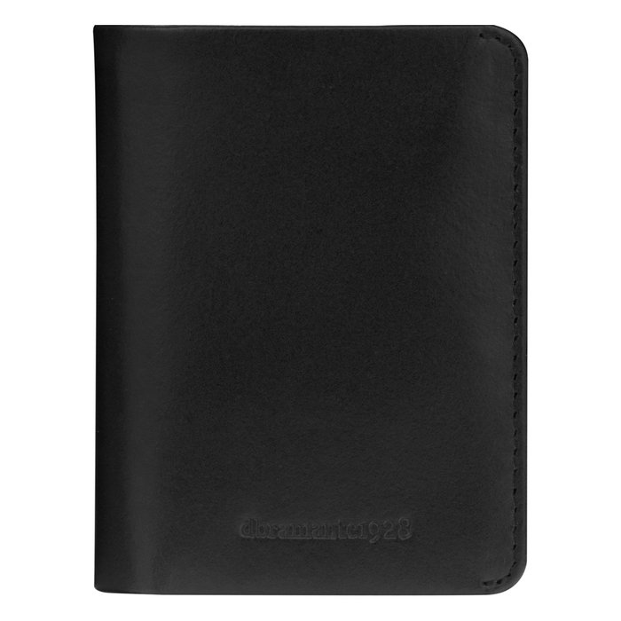 dbramante1928 Cartera Negra de Cuero con Cierre Magnético para 8 Tarjetas - BILLUND SLIM WALLET BIATGTBL1678