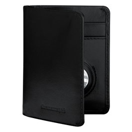 dbramante1928 BILLUND - AIRTAG SLIM WALLET Negro