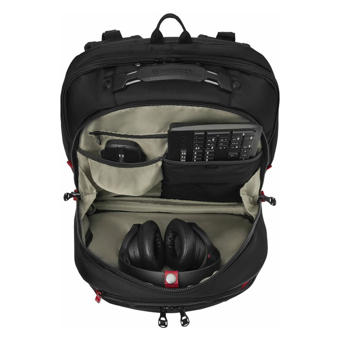 Wenger Carbon Pro Business Mochila 15.6 Pulgadas Compartimento Portátil Poliéster Reciclado Negro Wenger Carbon Pro Business Mochila 15.6 Pulgadas Compartimento Portátil Poliéster Reciclado Negro