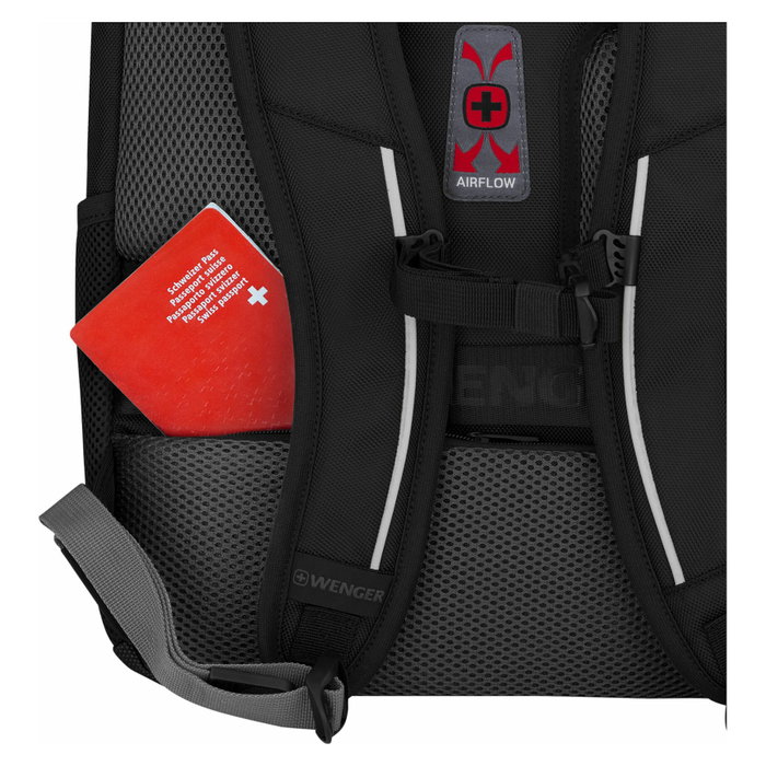 Wenger Carbon Pro Business Mochila 15.6 Pulgadas Compartimento Portátil Poliéster Reciclado Negro Wenger Carbon Pro Business Mochila 15.6 Pulgadas Compartimento Portátil Poliéster Reciclado Negro