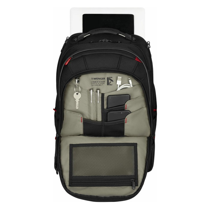 Wenger Carbon Pro Business Mochila 15.6 Pulgadas Compartimento Portátil Poliéster Reciclado Negro Wenger Carbon Pro Business Mochila 15.6 Pulgadas Compartimento Portátil Poliéster Reciclado Negro